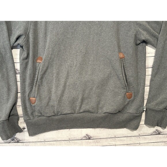 PENFIELD TRAILWEAR Pullover Sweatshirt Sz XL Gray Shawl Neck Toggle Closure - Picture 11 of 16